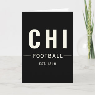 Chile Football Est. 1818 Heritage Soccer Fan Tee Card