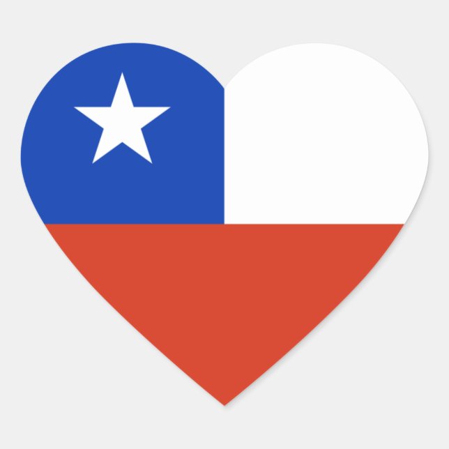 chile heart sticker (Front)