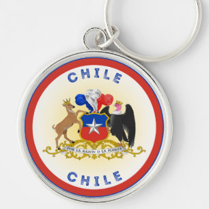 Chile Heritage Emblem Key Ring