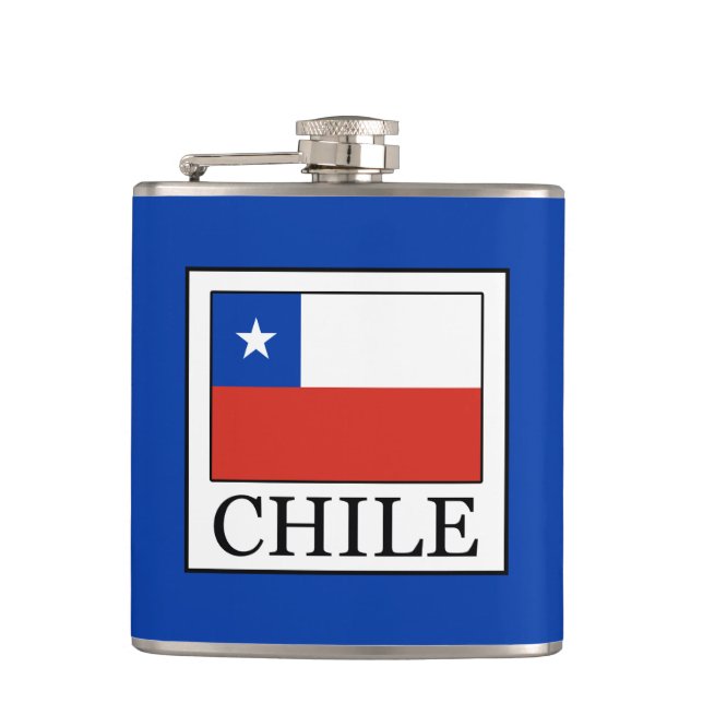 Chile Hip Flask (Front)
