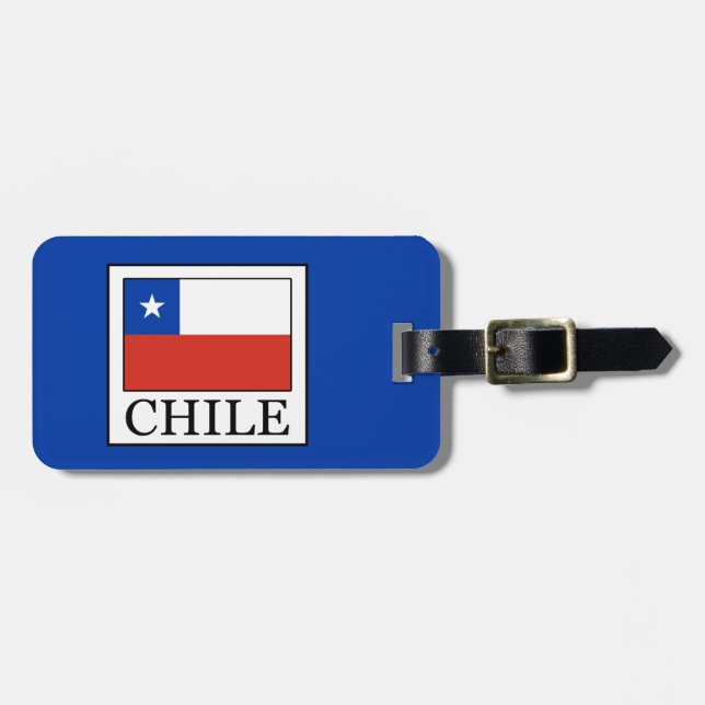 Chile Luggage Tag (Front Horizontal)