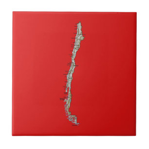 Chile Map Tile
