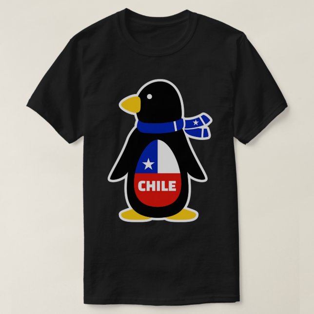 Chile penguin T-Shirt (Design Front)