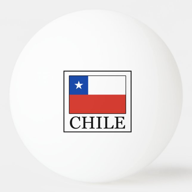 Chile Ping Pong Ball (Front)