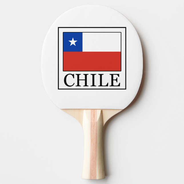 Chile Ping Pong Paddle (Front)