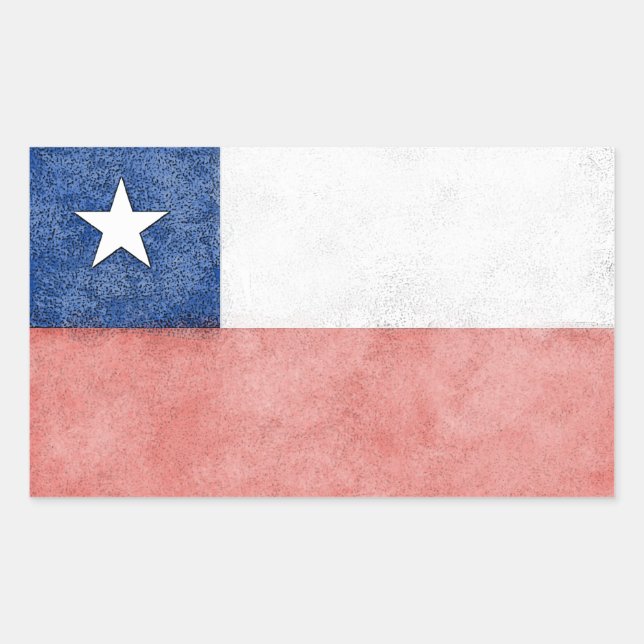 Chile Rectangular Sticker (Front)