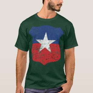 Chile Roundel Flag Sign T-Shirt