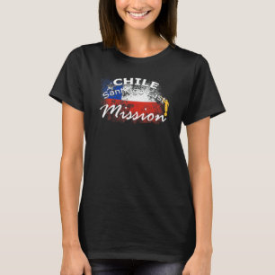 Chile Santiago East Mormon LDS Mission Missionary T-Shirt