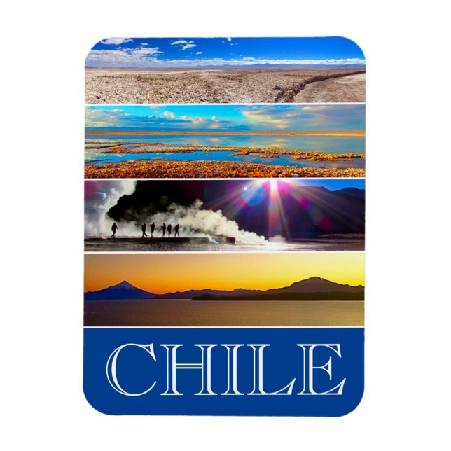 chile scenes magnet (Vertical)