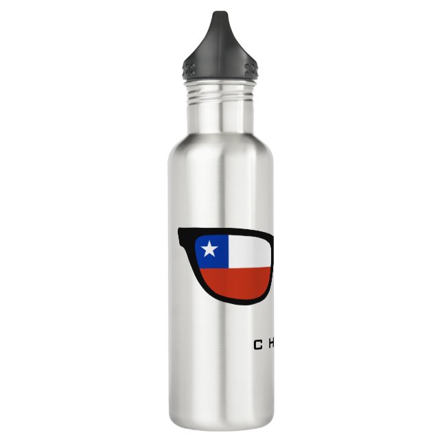 Chile Shades custom water bottles (Left)