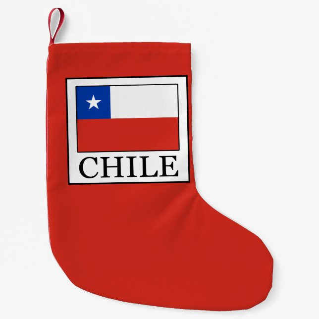 Chile Small Christmas Stocking (Front)