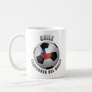 CHILE SOCCER CHAMPIONS COFFEE MUG