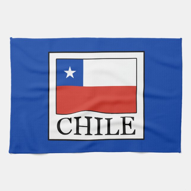 Chile Tea Towel (Horizontal)