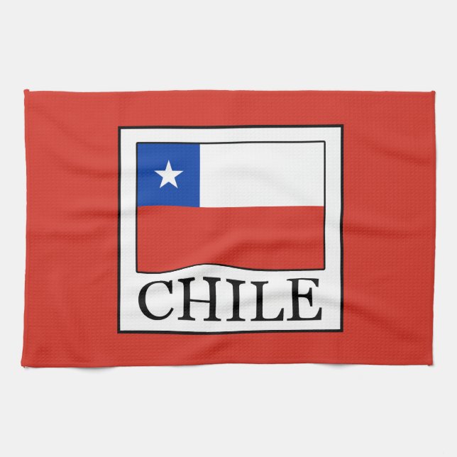 Chile Tea Towel (Horizontal)