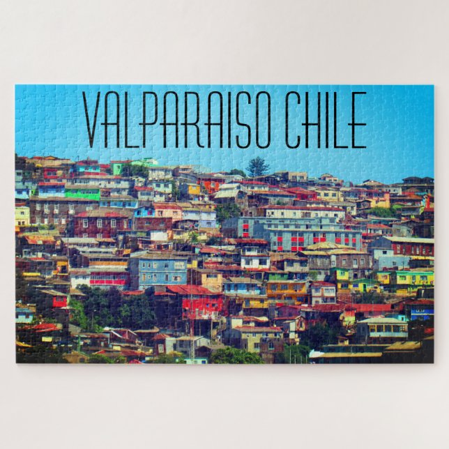 chile valparaiso jigsaw puzzle (Horizontal)
