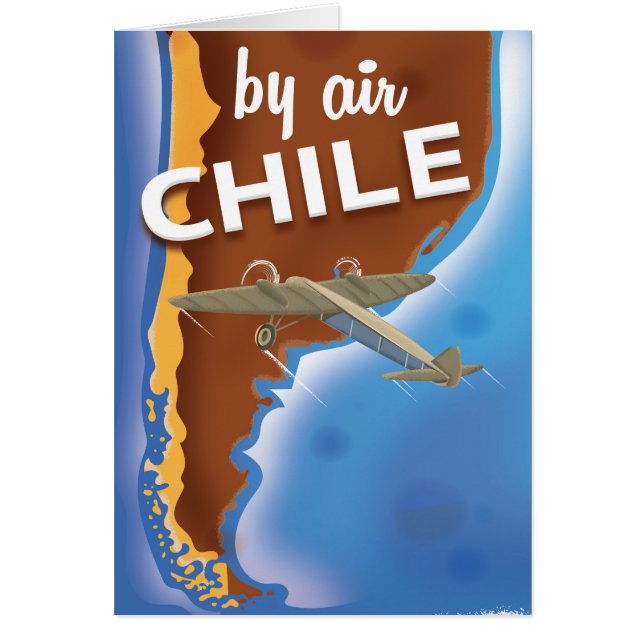 Chile Vintage Travel poster (Front)