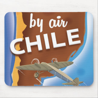 Chile Vintage Travel poster Mouse Pad