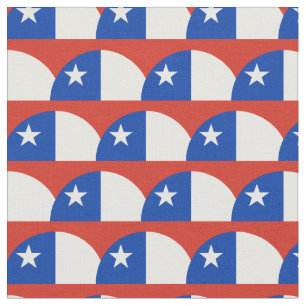 Chilean Flag & Chile Trendy Fabric /fashion