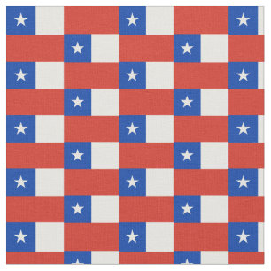 Chilean Flag & Chile Trendy Fabric /fashion
