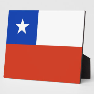 Chilean Flag Plaque