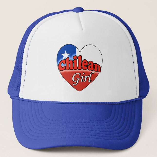 Chilean Girl Trucker Hat (Front)