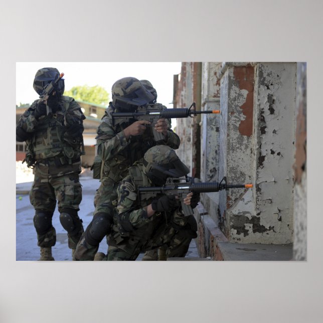 Chilean marines poster (Front)