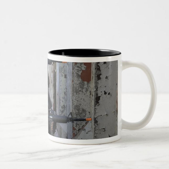 Chilean marines Two-Tone coffee mug (Right)