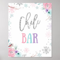Chili Bar Food Winter Onederland Girl Birthday