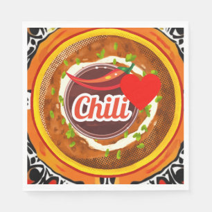 Chili Bowl Napkin