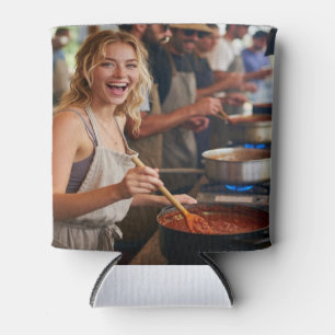 Chili Cook Off Photo Customize Can Cooler