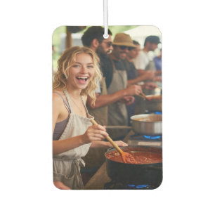 Chili Cook Off Photo Customize Car Air Freshener