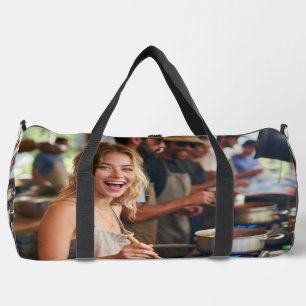 Chili Cook Off Photo Customize Duffle Bag