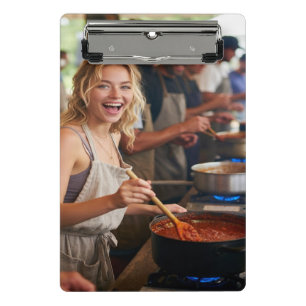 Chili Cook Off Photo Customize Mini Clipboard
