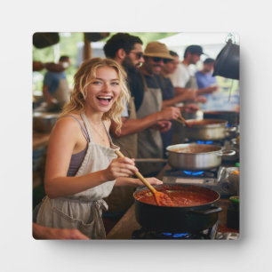 Chili Cook Off Photo Customize Plaque