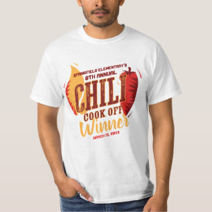 Chili Cook Off Winner   BBQ Cookout Contest T-Shirt
