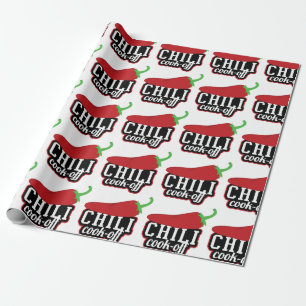 Chili Cook-Off Wrapping Paper