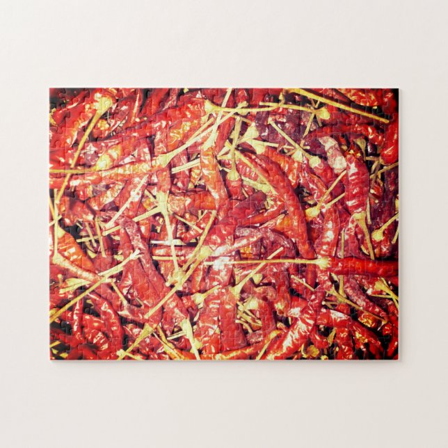 chili dried jigsaw puzzle (Horizontal)