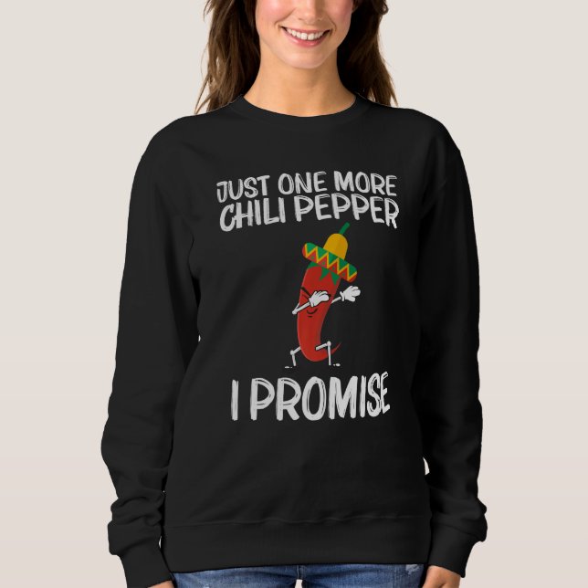 Chili Pepper For Men Women Berry Fruit Plant Sweatshirt (Front)