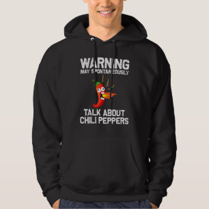 Chili Pepper For Men Women Spicy Habanero Chile 1 Hoodie