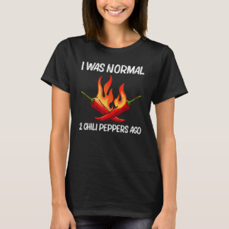 Chili Pepper For Men Women Spicy Hot Sauce Jalapen T-Shirt