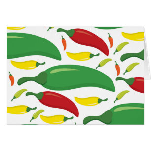 Chili pepper pattern