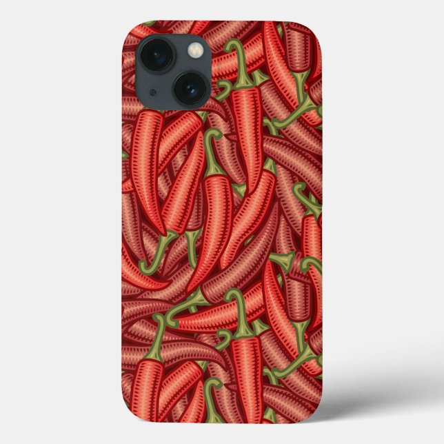 Chili Peppers Case-Mate iPhone Case (Back)