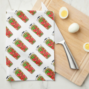 Chili Peppers Tea Towel
