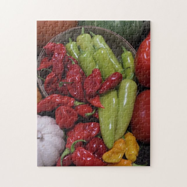 Chili Peppers Vegetables Food Jigsaw Puzzle (Vertical)