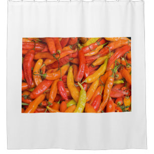 Chili Shower Curtain