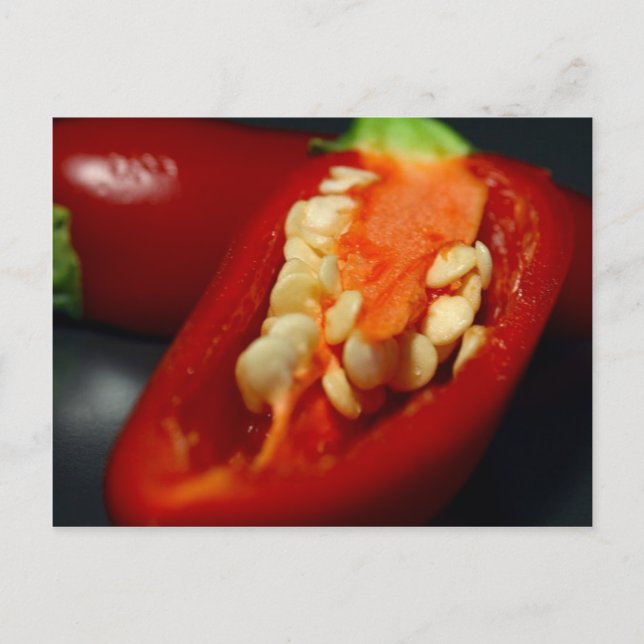 chilies-seeds,still-life postcard (Front)