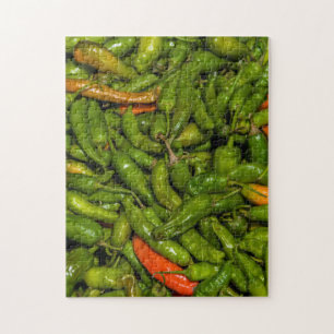 Chilis For Sale At Market Jigsaw Puzzle