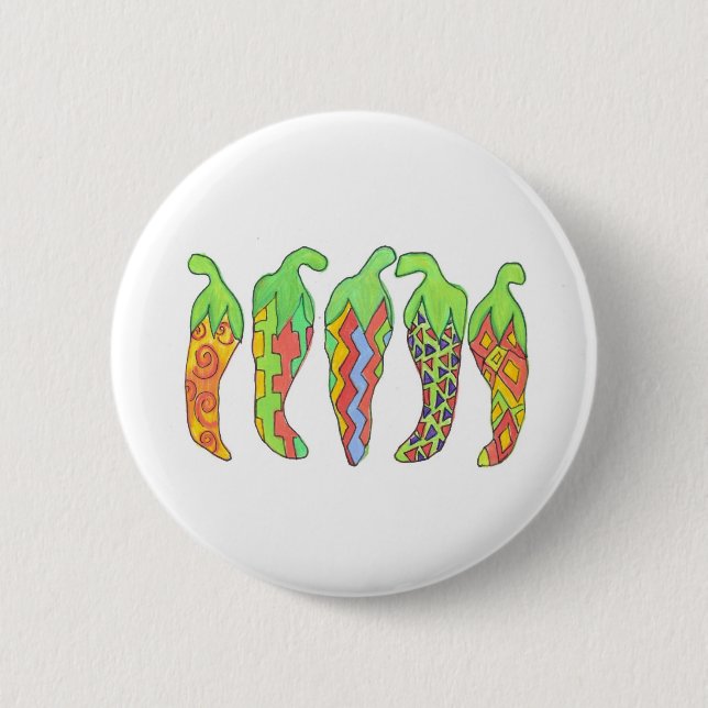 Chilis Incognito 6 Cm Round Badge (Front)
