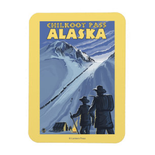 Chilkoot Pass, Alaska Gold Miners Magnet