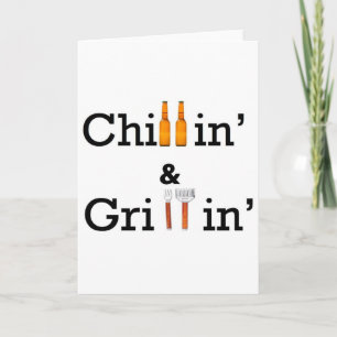 chill and grill card